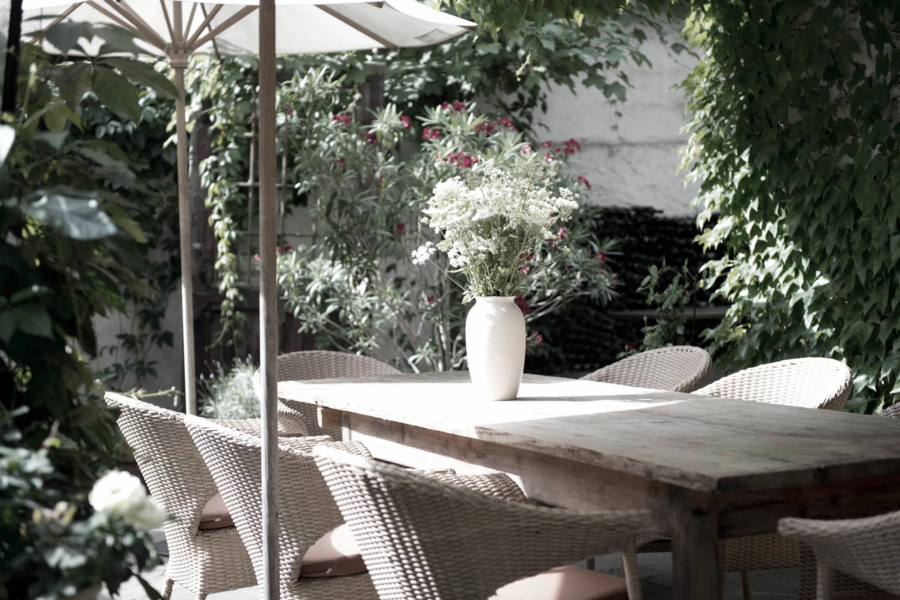 Garten im Hotel & Gourmetrestaurant Unterwirt in Ebbs im Kufsteinerland