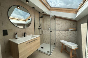 Badezimmer im Hotel Der Unterwirt Ebbs